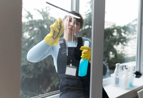 Nettoyage de vitres intérieures et extérieures à Lhuis